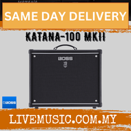 Boss KATANA 100 MkII - 100/50/0.5 watt 1x12 inch Combo Guitar Amplifier, Power Cord included (KATANA-100 / KATANA100/ MK2)