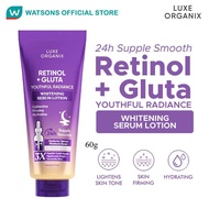 LUXE ORGANIX Retinol + Gluta Whitening Serum Lotion 60ml