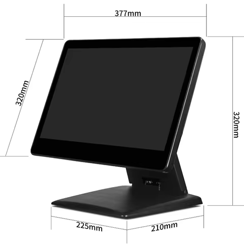 15.6 Touch screen POS Machine Cash Register The computer and Supermarkets All In One POS System Term
