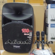 Termurah!!! Speaker aktif portable wireles huper gs 12 huper gs12 12
