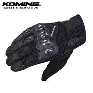 KOMINE GK-197 Protect 3D Mesh Gloves KOMINE Carbon Fiber Protect Gloves