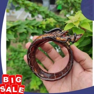 ASLI! AKAR BAHAR MERAH NAGA AKAR BAHAR MERAH ASLI GELANG PRIA DEWASA