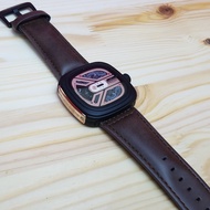 ASport TIME 7 seven_friday mens watch metal dial leather strap decorative screw waterproof square wa