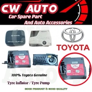 100% ORIGINAL TOYOTA Emergency Tyre Inflator  Car Air Compressor Tire Inflatable Air Pump Car Portab
