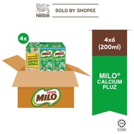 [Carton of 24] NESTLE Milo Activ-Go Calcium Plus UHT 200ml (Halal)