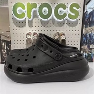 【Malaysia Stock】 CROCS Crush Shimmer Clog Pink Shiny for Women Beach Shoes