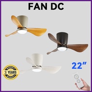 Ceiling Fan With Lights New 22 Inch Inverter Ceiling Fan With LED Lights Bedroom Balcony Power Saving Ceiling Fan Lights