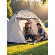 Outdoor Park Camping Tent Double-Opening Double-Layer Park Tent Easy Construction Rainproof Sunscree