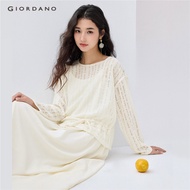 GIORDANO WOMEN 2-Piece set jacquard hollow ribbon dress 18465508