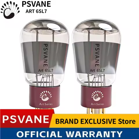PSVANE ART Series 6SL7 Electronic Tube Can Replace 6N9P/6H9C Gallbladder Machine Front-end Upgrade A