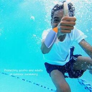 兒童防溺水游泳海釣便攜式充氣救生手環自救潛水臂環安全神器