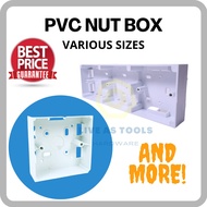Electrical PVC Switch Box / PVC Base/ Socket White Box /PVC Nut Box/ Partition Box