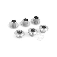 Gitar Kapok-type Tuning Pegs Machine Head Peg Hole Cover for Electric, Acoustic  Guitar replacement parts Chrome.