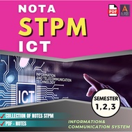 [📚PDF] NOTA INFORMATION & COMMUNICATION SYSTEM (ICT) SEMESTER 1 - 3 [STPM] PANGGAL 1 - 3