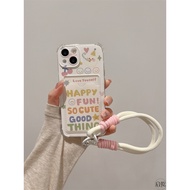 White English Letter Card Holder Case iphone 17 Air Pro 11 13 Pro Max 16 15 Pro Max 7 8 7+ 8+ Ip11 7