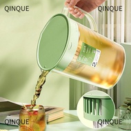QQIN Drink Dispenser, Plastic Restaurant Beverage Dispenser,  with Faucet 1/2L  Drink Water Kettle