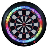 GRAN DARTS GRANBOARD 3S DASH DARTBOARD - RAINBOW RIM