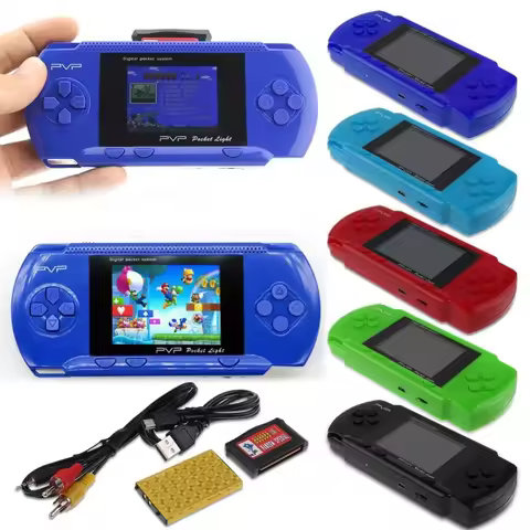 PVP 3000 Handheld Game Player Built-in 89 Games Portable Video 2.8'' LCD Handheld Player For Family 