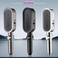 AROMA Shower Head, Handheld 3-mode Shower Spray Nozzle, Modern High Pressure Water Saving Adjustable Rainfall Shower Head Shower Tool
