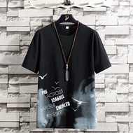 Free Shipping 9 Yuan Nine Yuan Men's Clothes Round Neck Loose Student Korean Version T-Shirt Short S