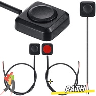 PATH Mini Button Switch, DIY 12V Momentary Push Button, Mini Adhesive Car Push Buttons