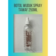 BOTOL SPRAY WUDUK (250ML) BOTOL AIR WUDUK SPRAY SERBAGUNA BOTOL WUDUK MURAH BOTOL WUDUK HAJI UMRAH B
