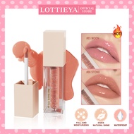 Lottieya Lip Gloss Ultra Glitter Velvet Moisturizing Lip Gloss Velvet Lip Oil