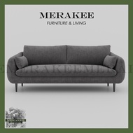 MERAKEE Fabric 1/2/3/4 Seater Sofa Color Solution Living Room Furniture JC821