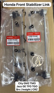 100% ORIGINAL HONDA CITY TMO JAZZ GE TFO CRZ BRV INSIGHT FRONT STABILIZER LINK ABSORBER LINK 51320-T