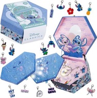 英國預購 迪士尼 史迪仔 吊飾 女孩禮物（飾物盒） Disney Advent Calendar 2023 for Girls, Stitch Charm Bracelet Christmas Cou