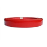 UNICA GLOSSY RED Edge Band Edge Banding Laminated 0.7 MM X 21 MM X 10 METERS For Table Edges