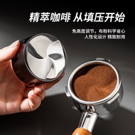 Coffee Powder Distributor Self-Gravity Powder Distributor No Adjustment Needed Pressure Filler Wheel