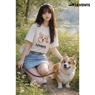 Levents | Corgi Tee / White