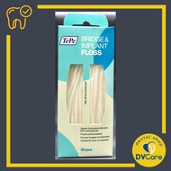 Chỉ nha khoa cầu mão răng Implant chỉnh nha niềng răng TEPE BRIDGE & IMPLANT FLOSS [dvcareshop]
