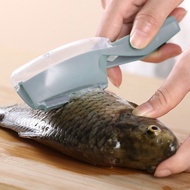 Fish scaler and fish scaler to clean fish with clean container F8