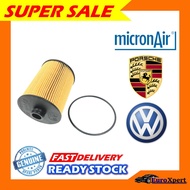 [MICRONAIR] OIL FILTER - PORSCHE CAYENNE VOLKSWAGEN PASSAT TOUAREG 03H115562 - 03H115561 - 958107222