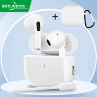 GOOJODOQ 🎧 Bluetooth Earphone Wireless Headphone Stereo Headset Sport Earbuds Microphone With Chargi