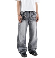 Denimitup H1 Baggy Jeans Titanium Grey