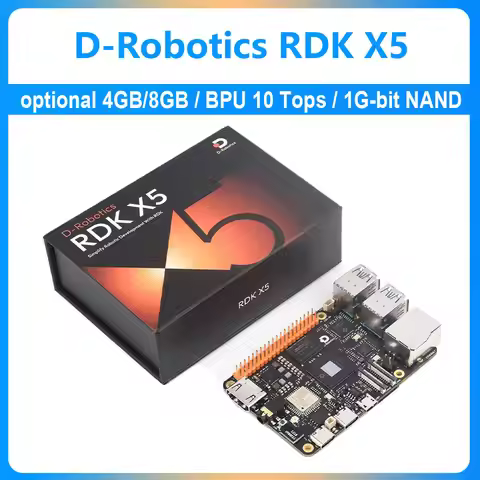 RDK X5 Development Board Horizon Sunrise 5 D-Robotics Cortex A55 10TOPs Transformer/RWKV/Occupancy/S