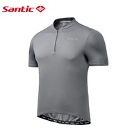 Santic เสื้อเจอร์ซีย์นักปั่นสำหรับผู้ชายเสื้อผ้าสำหรับปั่นจักรยานเสือภูเขาเสื้อปั่นจักรยานมีสามสีจัก