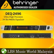 Behringer DEQ-2496 Ultimate Pro Equalizer Analyzer Destroyer & Mastering Processor (DEQ2496 DEQ 2496