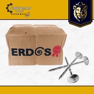 ERDOS 3" Galvanized Threaded Zinc Nails/Sacus Nails - Roofing Nails