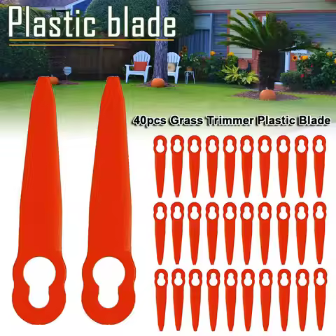 40pc Grass Trimmer Plastic Blade For STIHL PolyCut 2-2 Cordless Strimmer Replacement Plastic Blade G