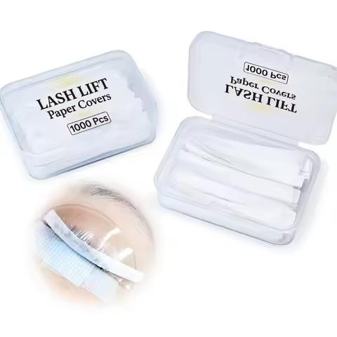 Libeauty Lash Lift Paper 1000PCS Lash Perm Paper Reusable Lash Lift Ribbon Eyelash Pressing Paper Cu