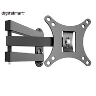 Adjustable for Most 13-27 in TV Monitor Wall Mount Bracket 100x100mm Installation Hole Spacing