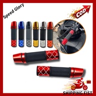 MOTORCYCLE UNIVERSAL HANDLE GRIP LIPSTICK STYLE W/ DIAMOND DESIGN HG-632-47A