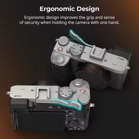 @$SmallRig A7C II/A7CR/A7C Thumb Grip for Sony Alpha 7C II/Alpha 7CR/Alpha 7C, Enhance the Grip Safe