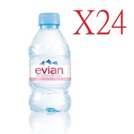 Evian [原箱] 法國天然礦泉水 330mlX24支 (EXP:2025-1-6) [平行進口產品]