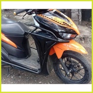 ➽ ▭ ✭ HONDA CLICK (V2-V3) 125i & 150i - Half Crash Guard Heavy Duty COD