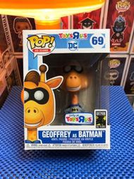 （免運/加拿大玩具反斗城獨家限定版正品）Funko Pop傑佛瑞扮蝙蝠俠Geoffrey As Batman （69）